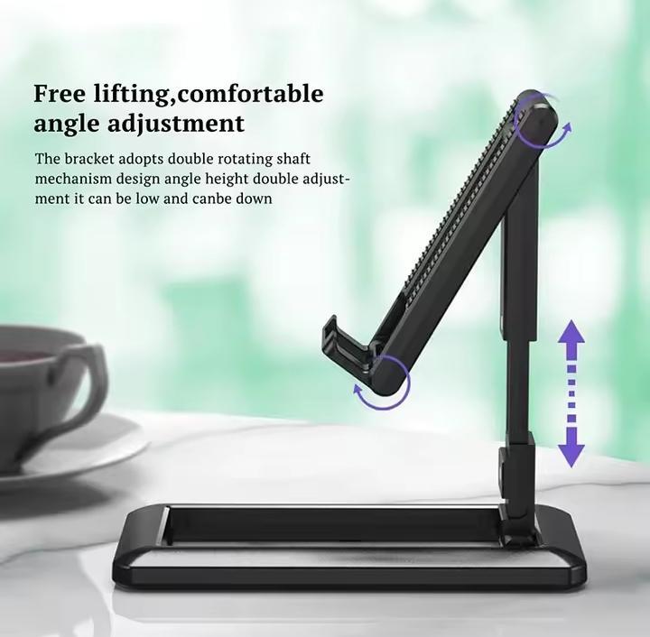 Premium Black ABS Tripod Stand for iPhone iPad Xiaomi Buy one get one free