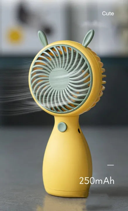 mini rechargeable fan | portable fan | usb fan fast cooling fan | queit fan