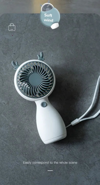 mini rechargeable fan | portable fan | usb fan fast cooling fan | queit fan