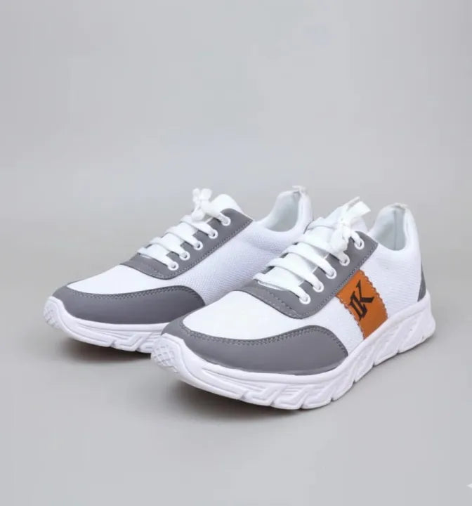 Sports Shoes for Men All Season Textured Neon Accents Woven & Braided Uppers High-Top Stylish Shoes Matte Black Black and Grey Color Available